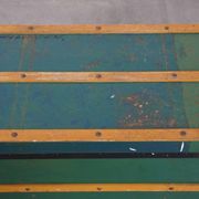 Large Antique Travel Trunk / Coffee Table from the Early 1900s with Handles