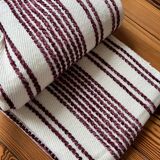 Bohemian ethnic fringed plaid