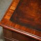 Bureau d'écriture géorgien irlandais antique restauré 1780 cuir