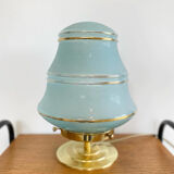 Old globe table lamp