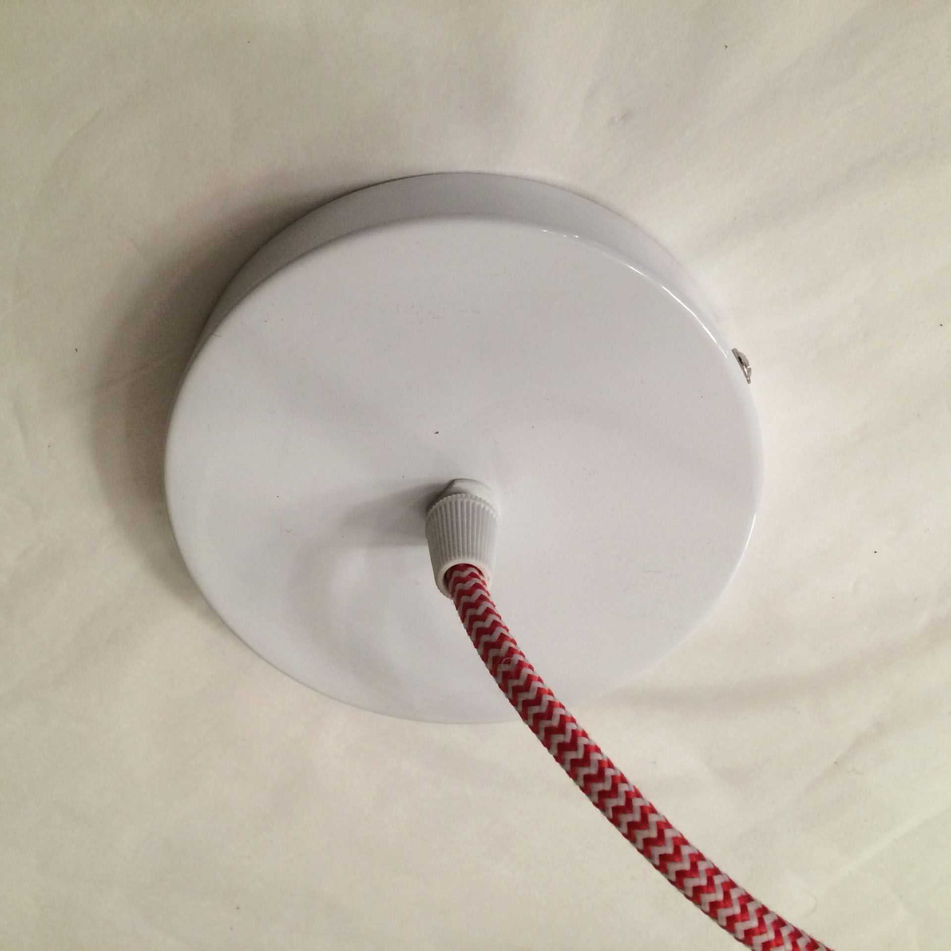 Vintage Lampshade hanging glass globe cast art deco