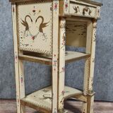 Etagère époque Empire / Directoire en bois peint vers 1810-1820