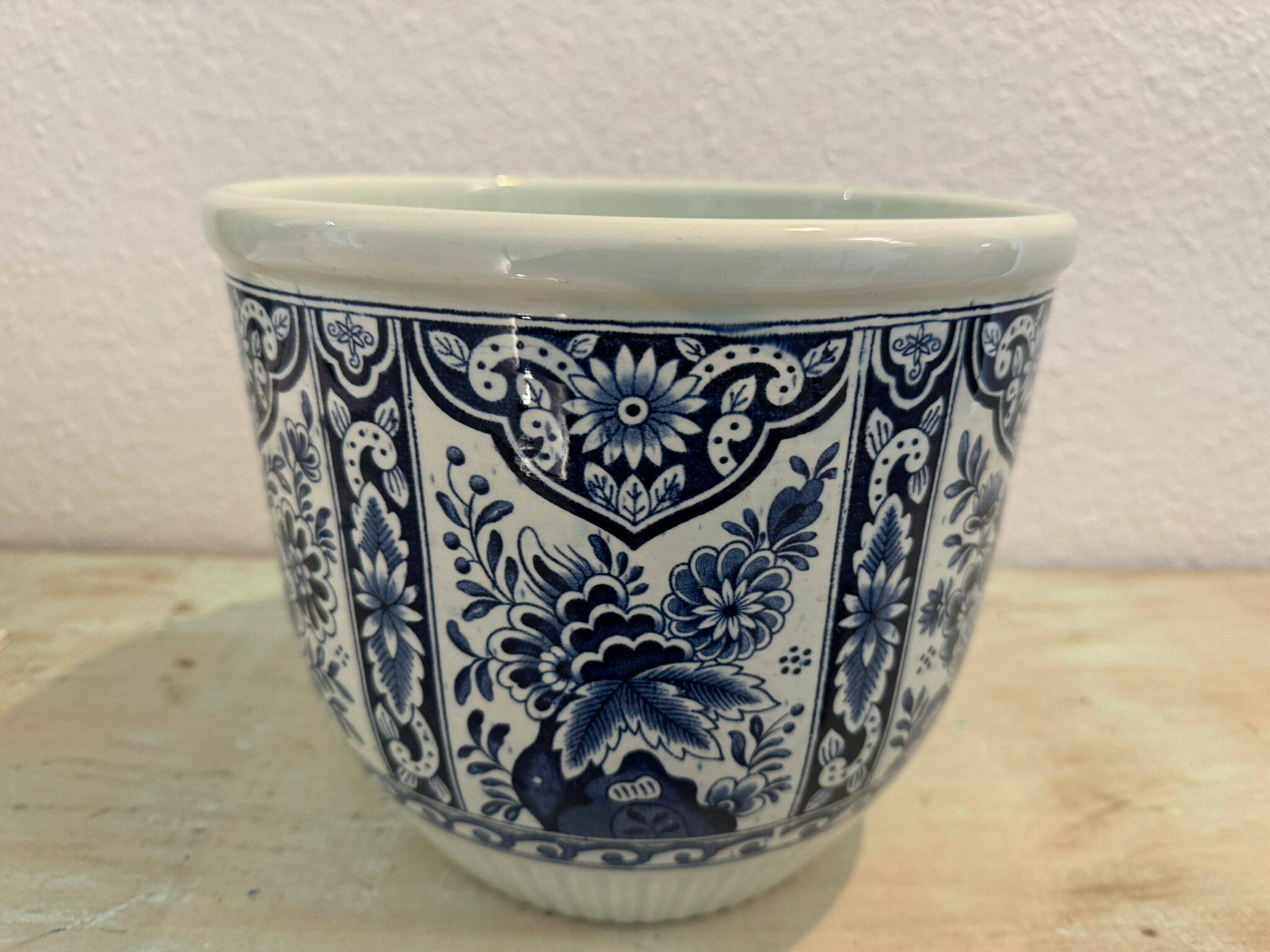 Boch flowerpot delfts collection