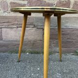Coffee table cocktail Formica French vintage design 1960