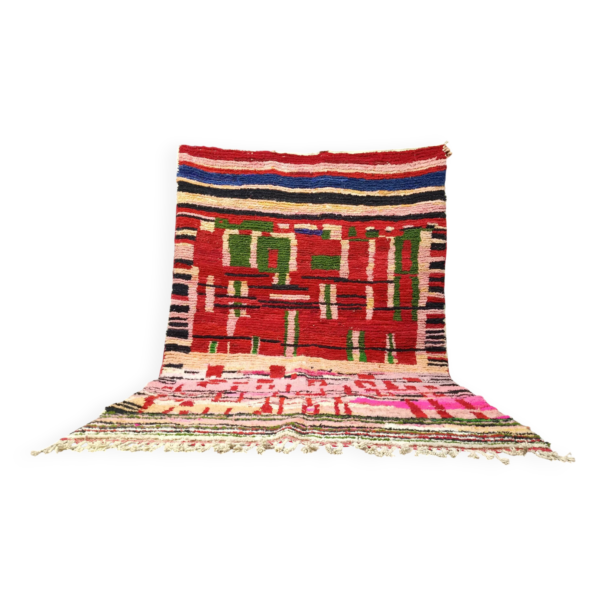 Handmade traditional carpet 250cm x 150cm Moroccan