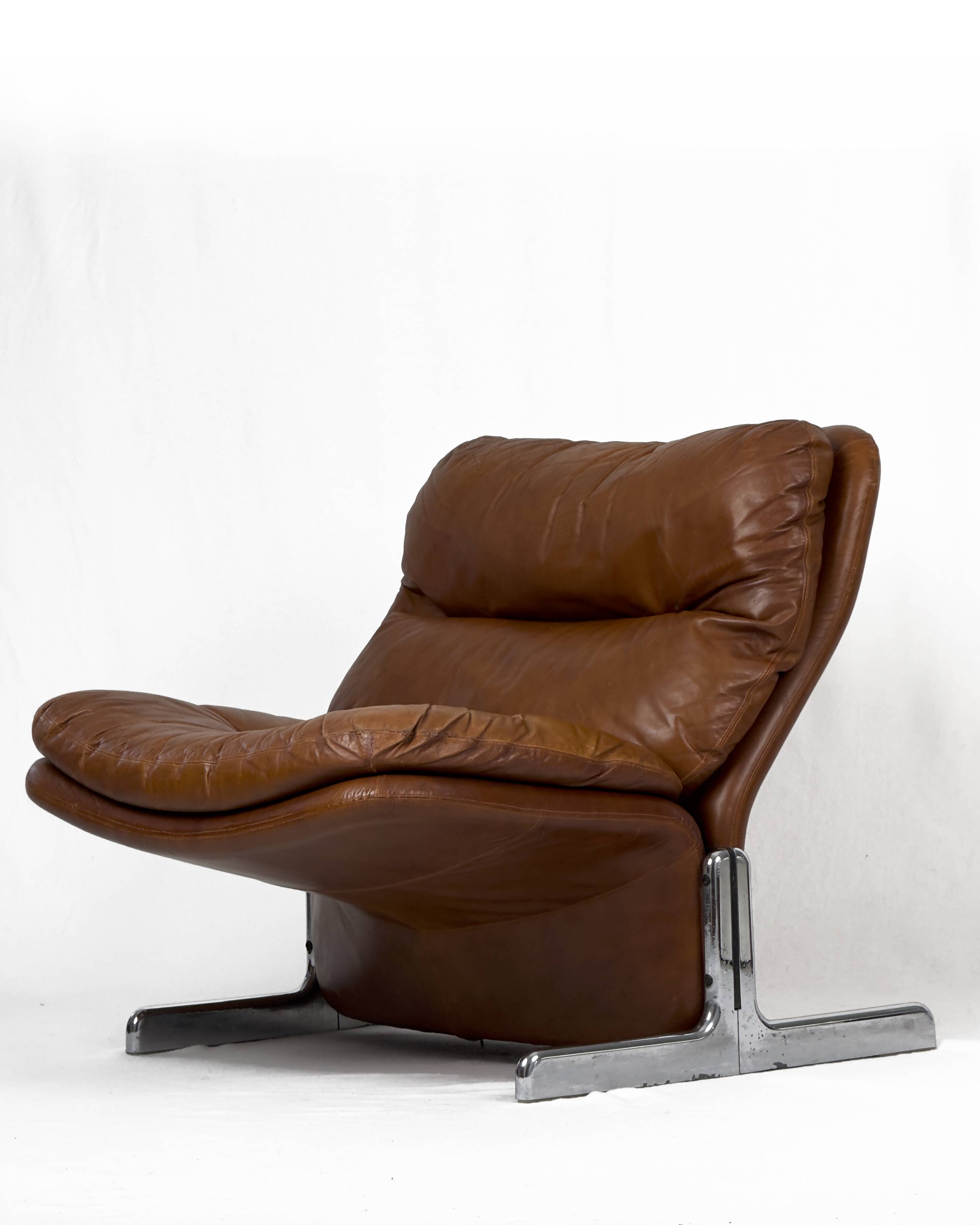 Sandwich Lounge Chairs by Ammannati & Vitelli for Brunati, Italy 1970s