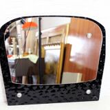 Black glass mirror 1970