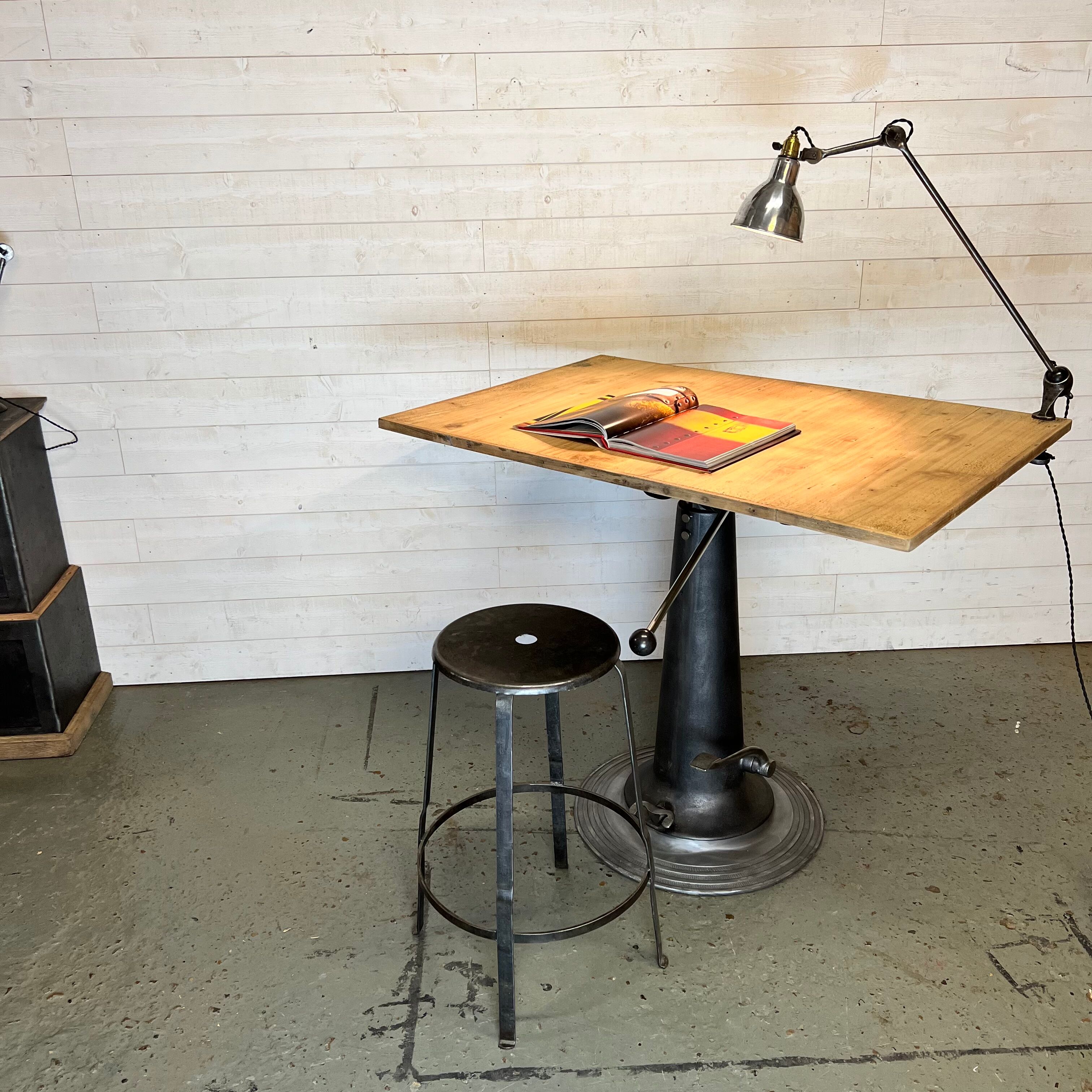 Architect's drawing table Nike Eskilstuna Sweden from the 50s