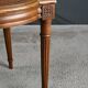 Small Office Armchair in Walnut, Louis XVI style – Late 19th century