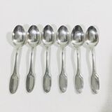 6 mocha spoons Christofle