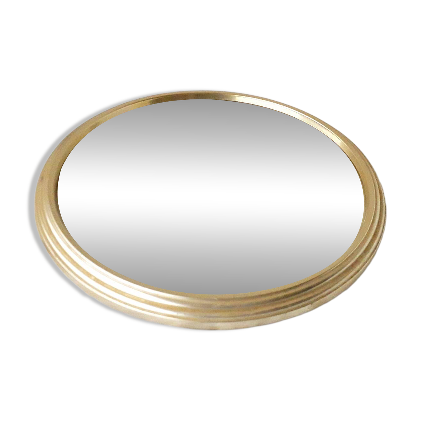 Plateau miroir rond
