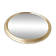 Plateau miroir rond