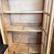 Oak display cabinet