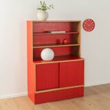 Buffet en placage de noyer rouge, années 1950