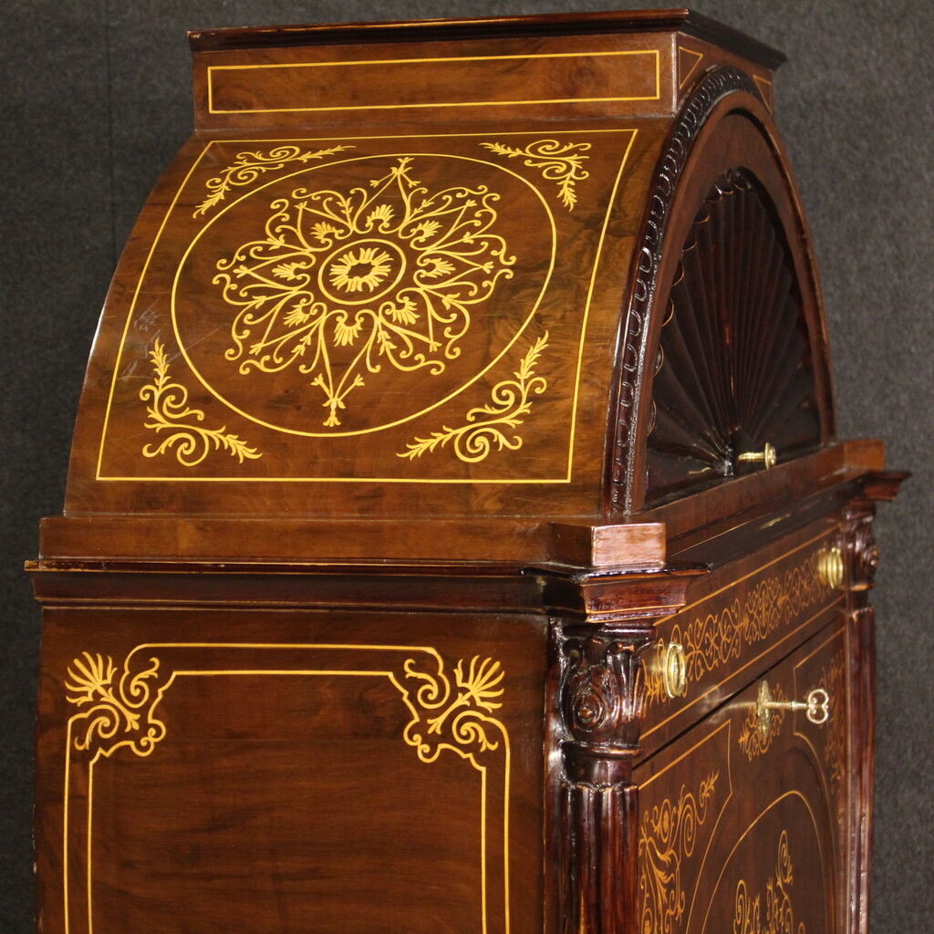 Biedermeier style secretaire