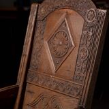 Early 19th Century Oak Wainscot Chair