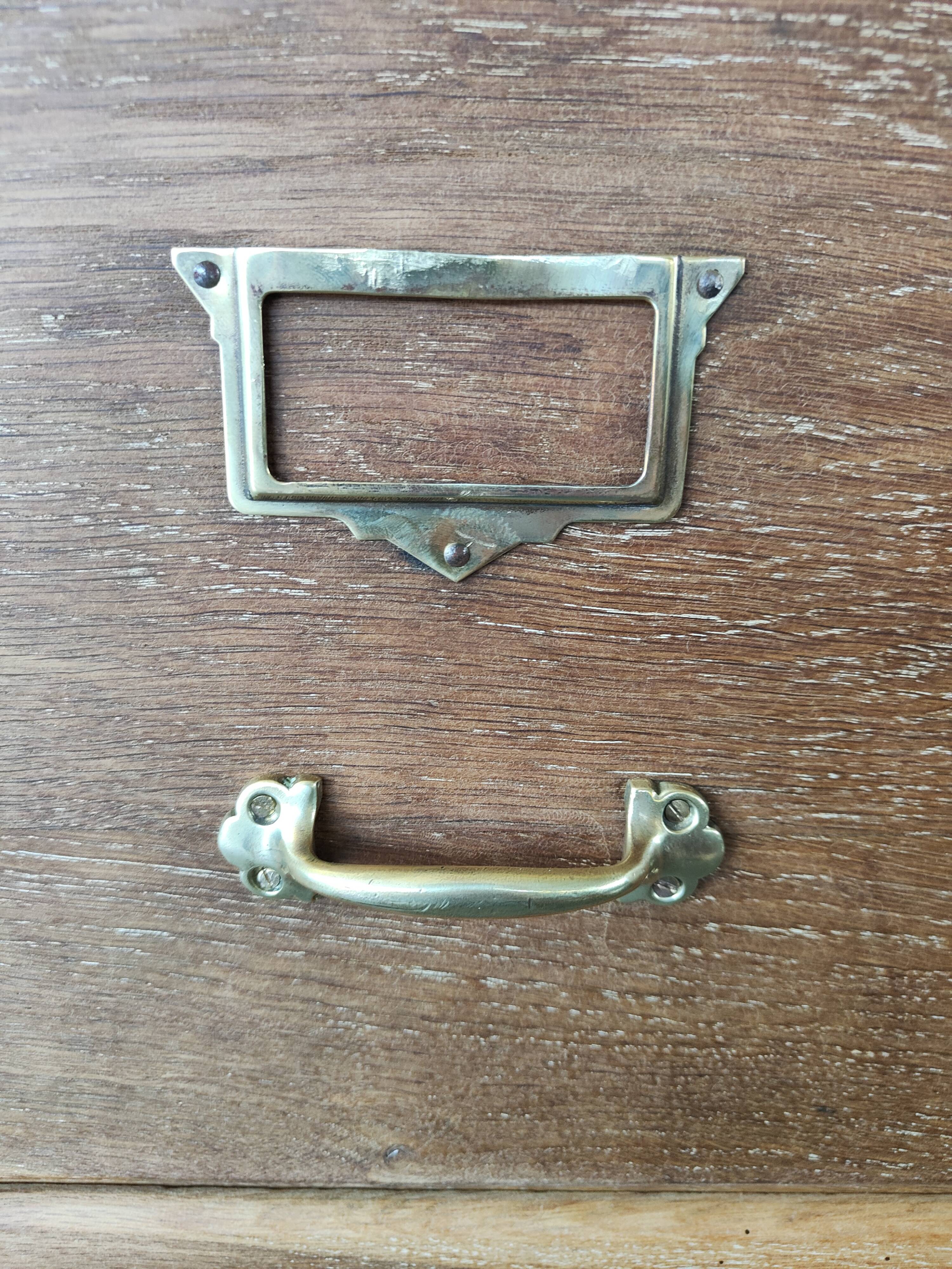 Classeur ancien en bois
