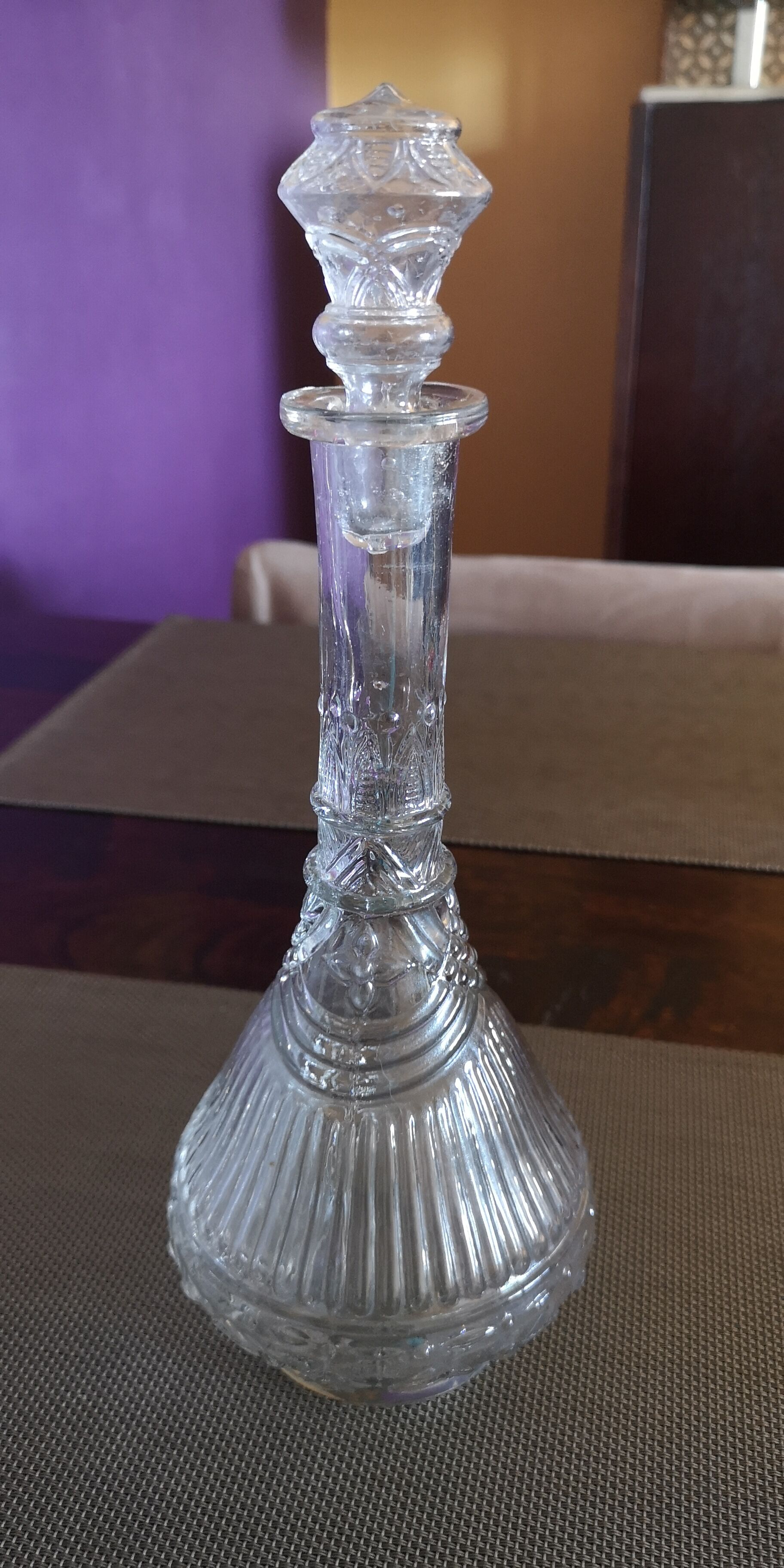 Glass decanter - 1950/1960