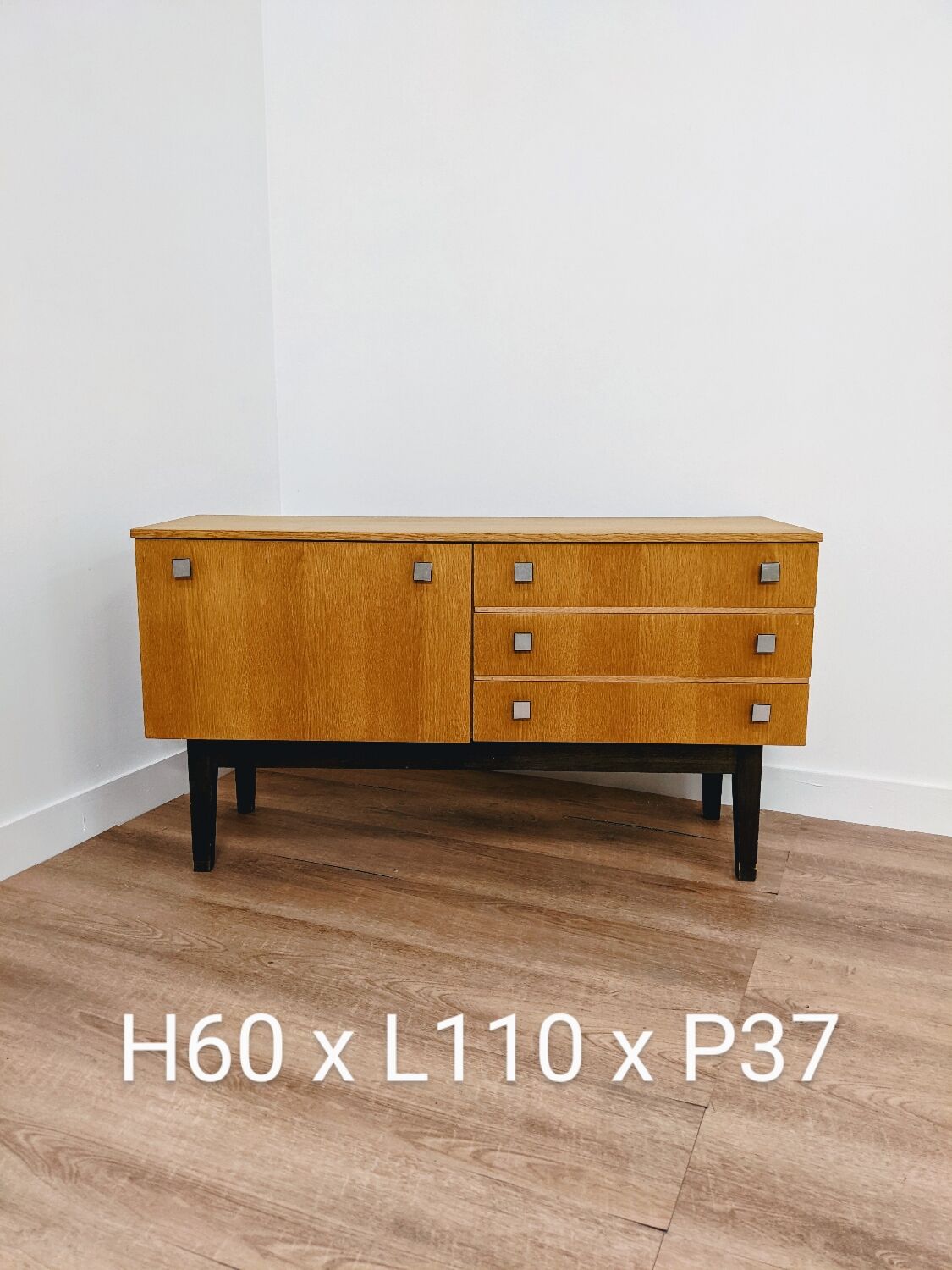Vintage wooden sideboard, tv stand mini bar