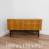Vintage wooden sideboard, tv stand mini bar