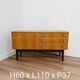 Vintage wooden sideboard, tv stand mini bar