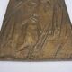 Plaque bronze christ debus 1967 n°24/120