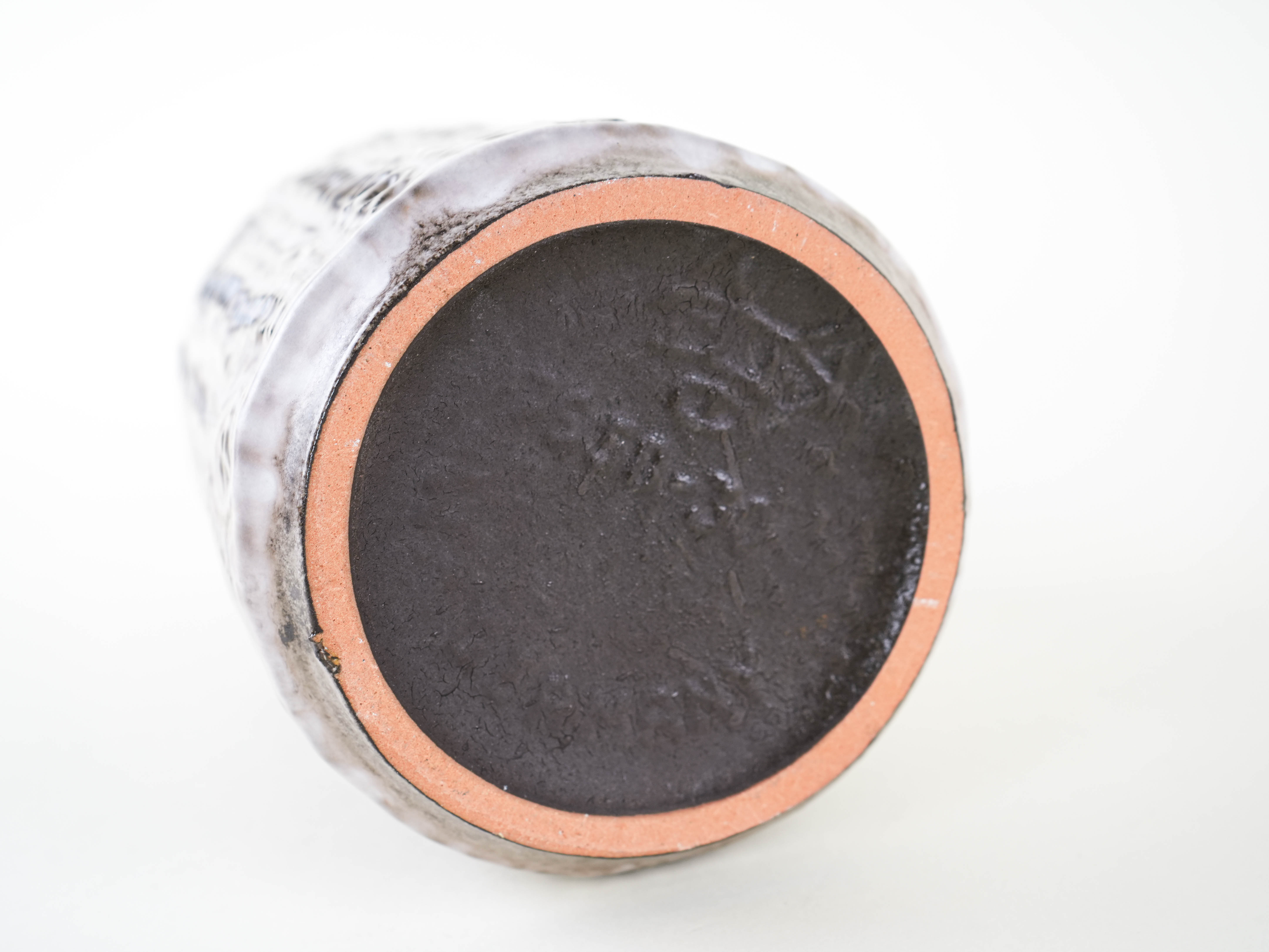 Ceramic vase, German design, 1970s, made in West Germany