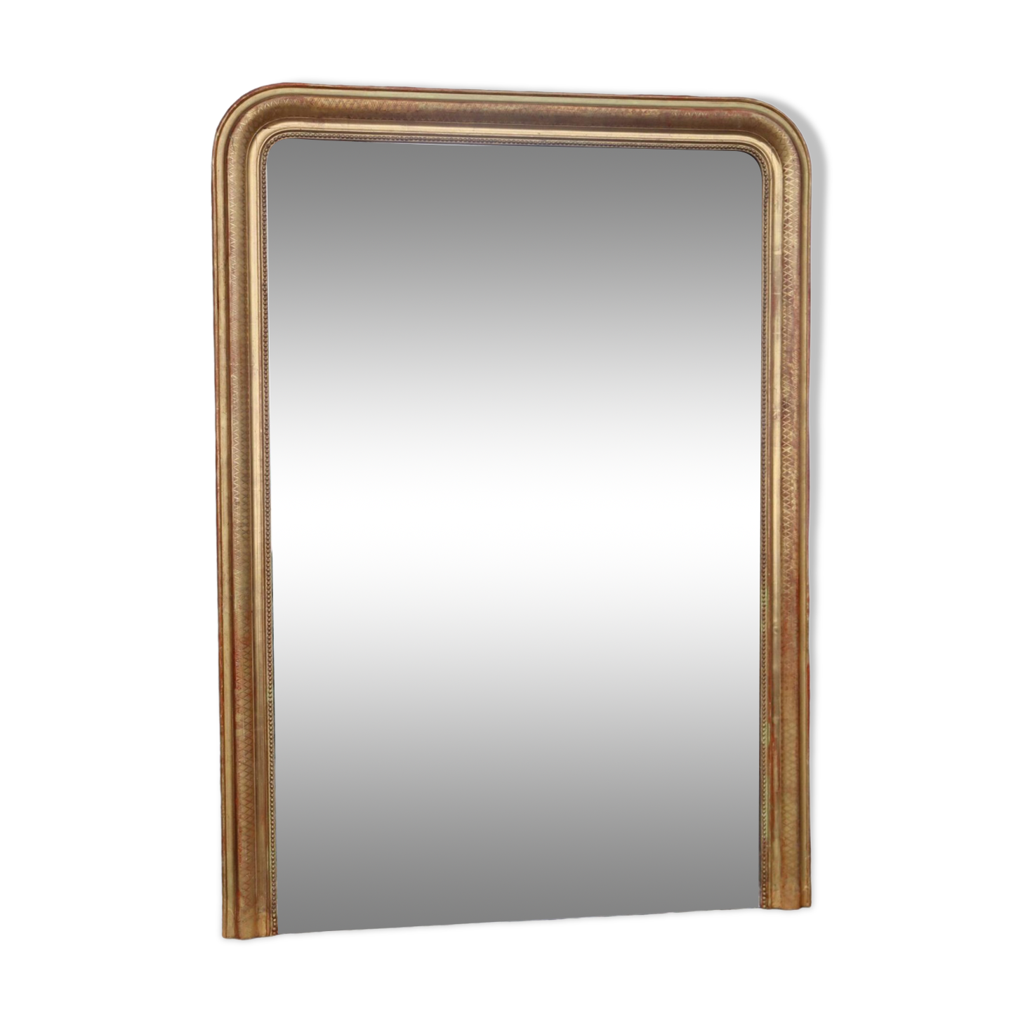 Grand miroir Louis Philippe Doré