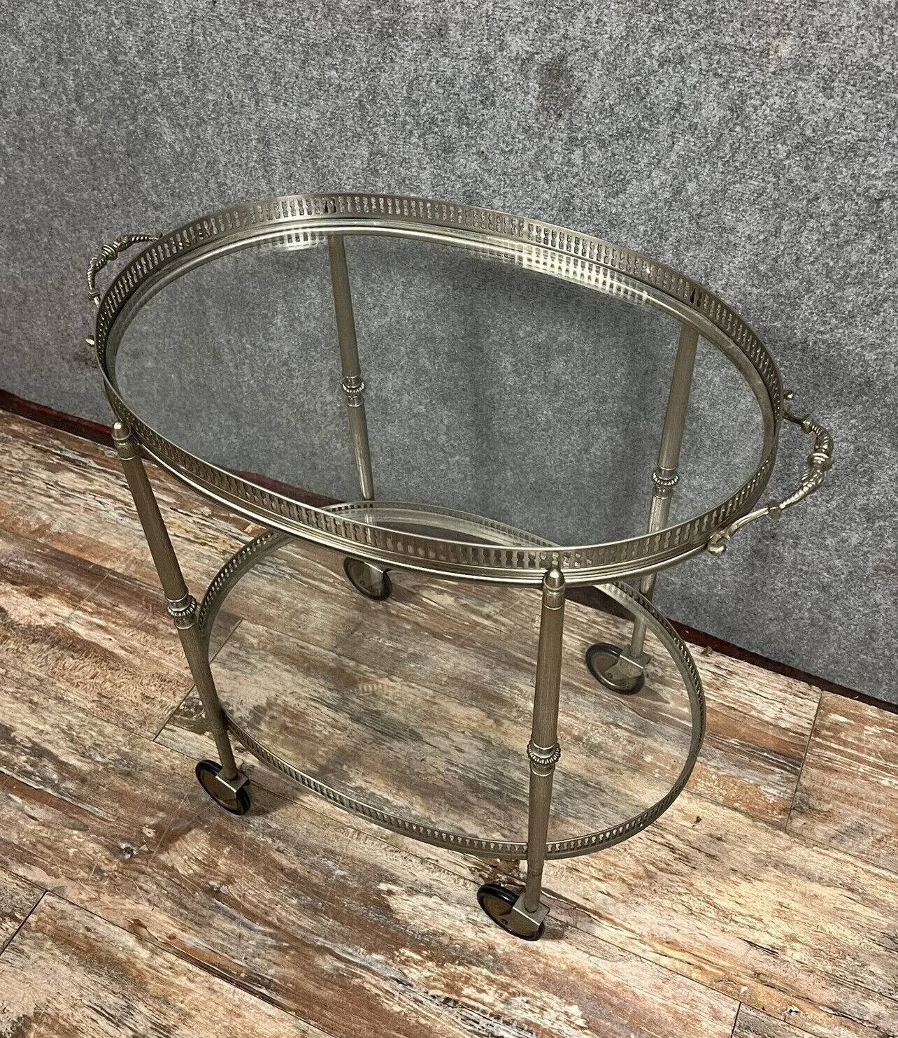 According to Maison Baguès: servant on wheels or bar cart Art Deco period circa 1930