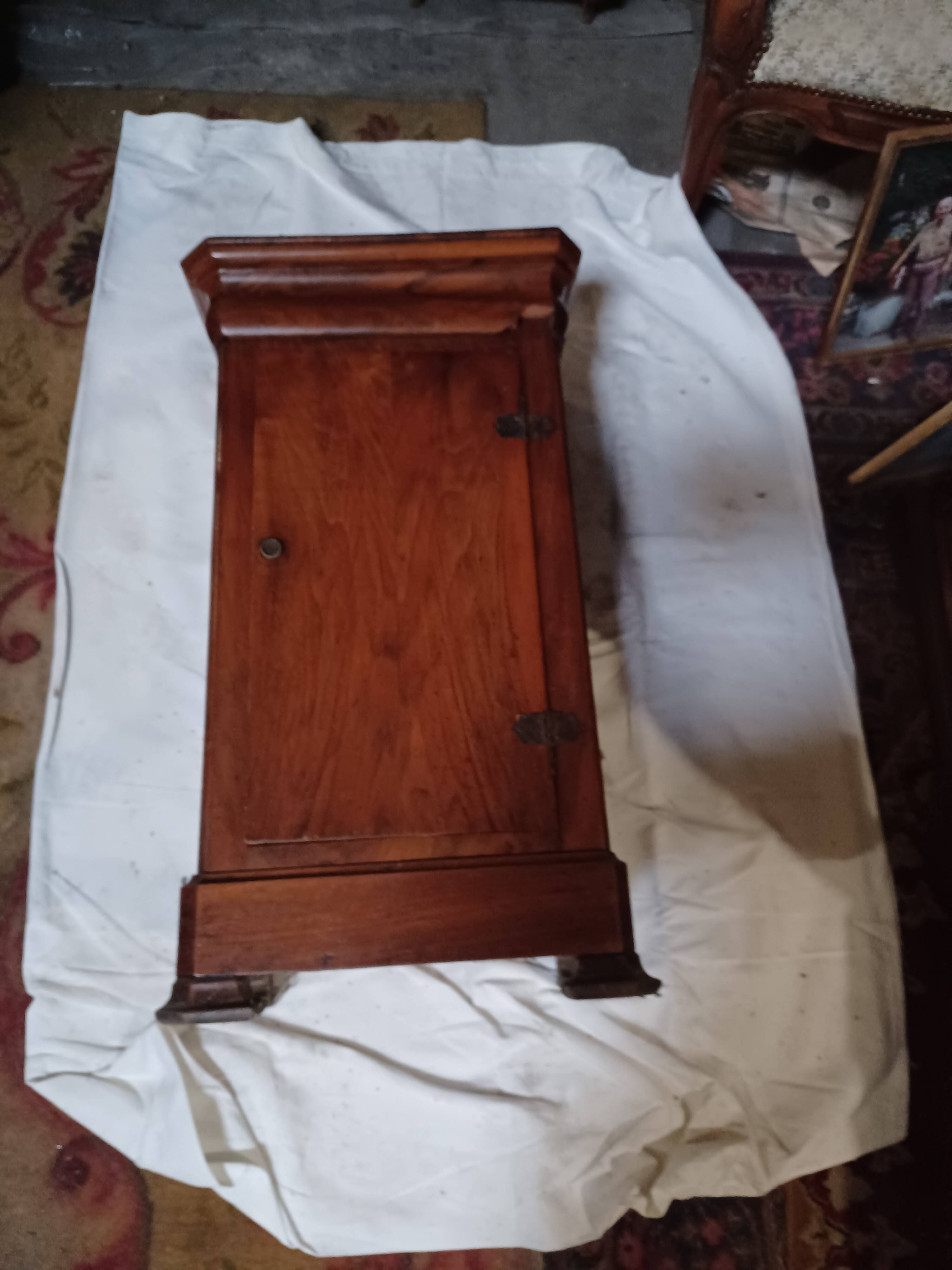 Louis Philippe style bedside table