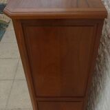 Weekly chest of drawers with secret shelf and its 7 drawers, made in the old-fashioned way from solid wood with knob