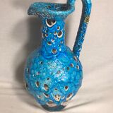 Former pitcher in blue ceramic