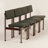 PALI DINING CHAIRS BY LOUIS VAN TEEFFELEN FOR WÉBÉ, 1960S