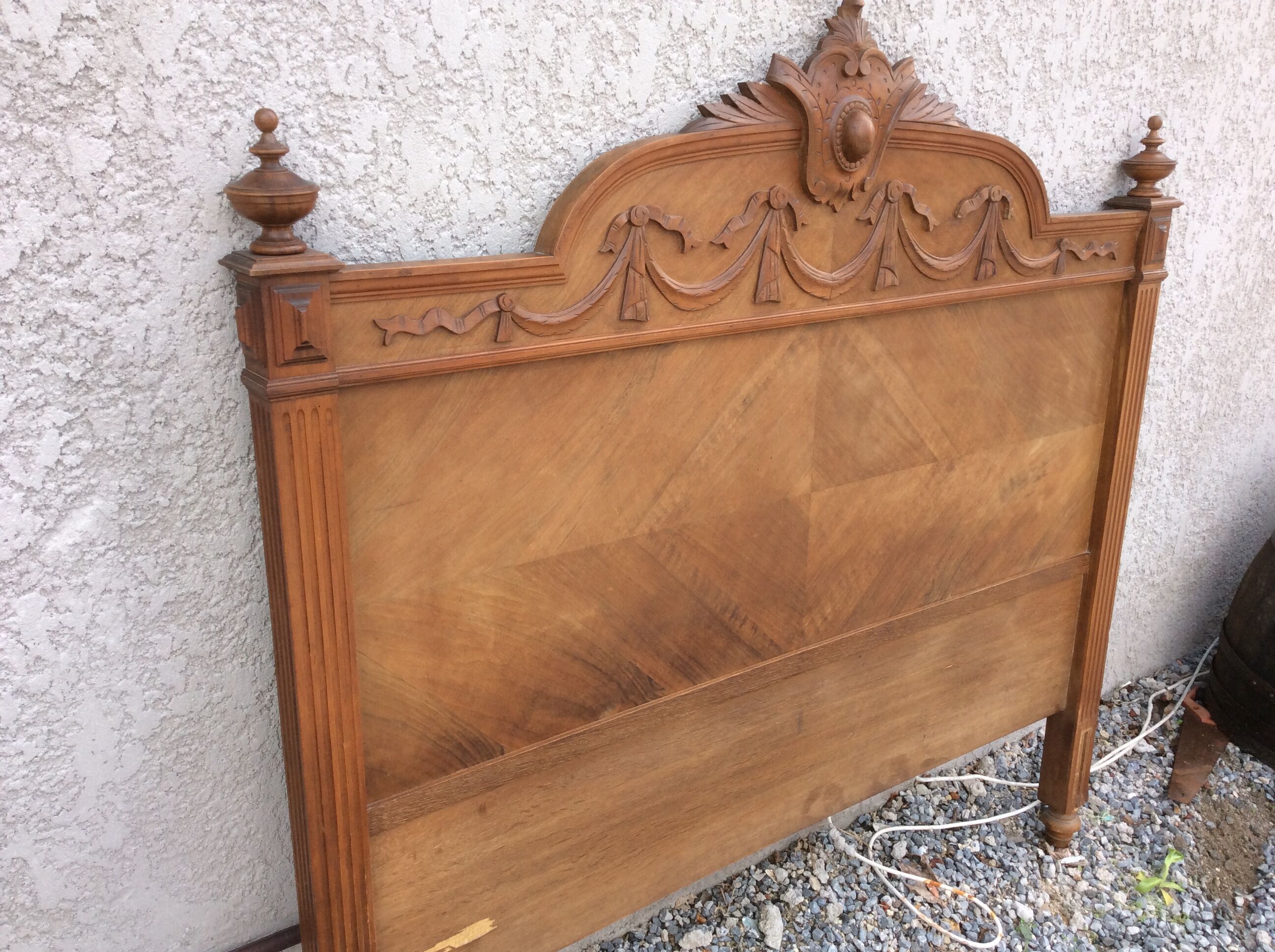 Old headboard