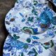 6 polychrome ironstone deep plates by Mason's, "Belvedere" service - early 20th century