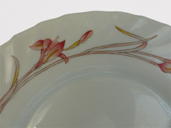 Vintage Arcopal Iris 1980 Plates