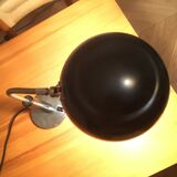 Black with chrome metal lamp, 60s