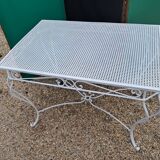 Iron garden table