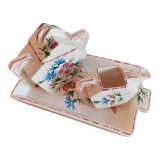 Gabriel FOURMAITRAUX (1886-1984) / 3-piece set / Sugar bowl, creamer and ceramic tray