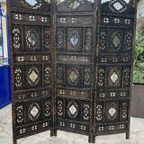 Old wooden screen