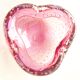 Ashtray Murano pink