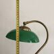 Banker's Desk Lamp Swan Neck Opaline Green