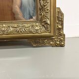 Napoleon III "rocaille" mercury mirror