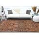 Vintage Turkish Oushak Handmade Wool & Cotton Brown Area Rug 164x288