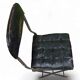 Chaise pliante vintage style industriel vers 1960