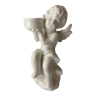 Porcelain candle holder angel