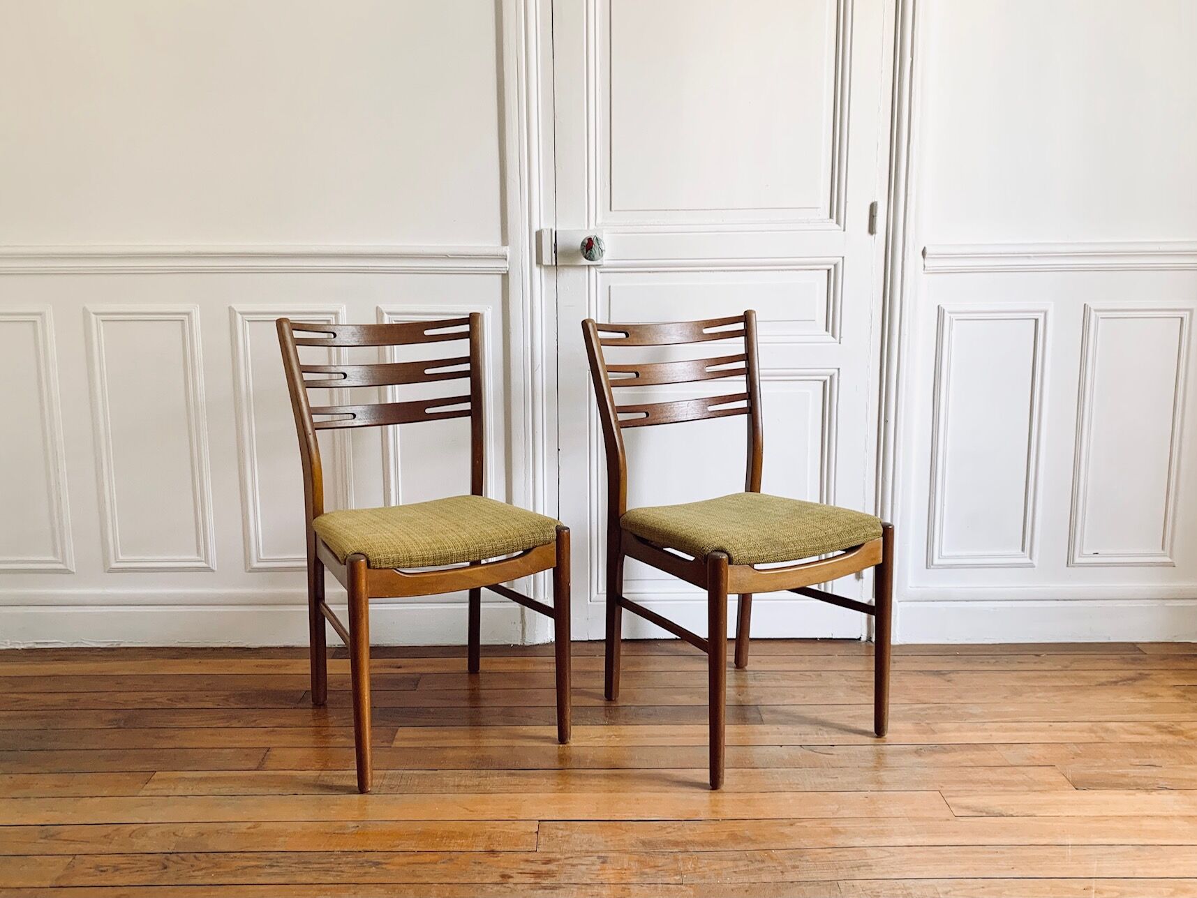 Scandinavian teak chairs