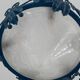 Vintage vine décor chandelier – frosted glass – country house