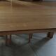 Table à manger exceptionnelle en chêne massif 220x120x78 cm