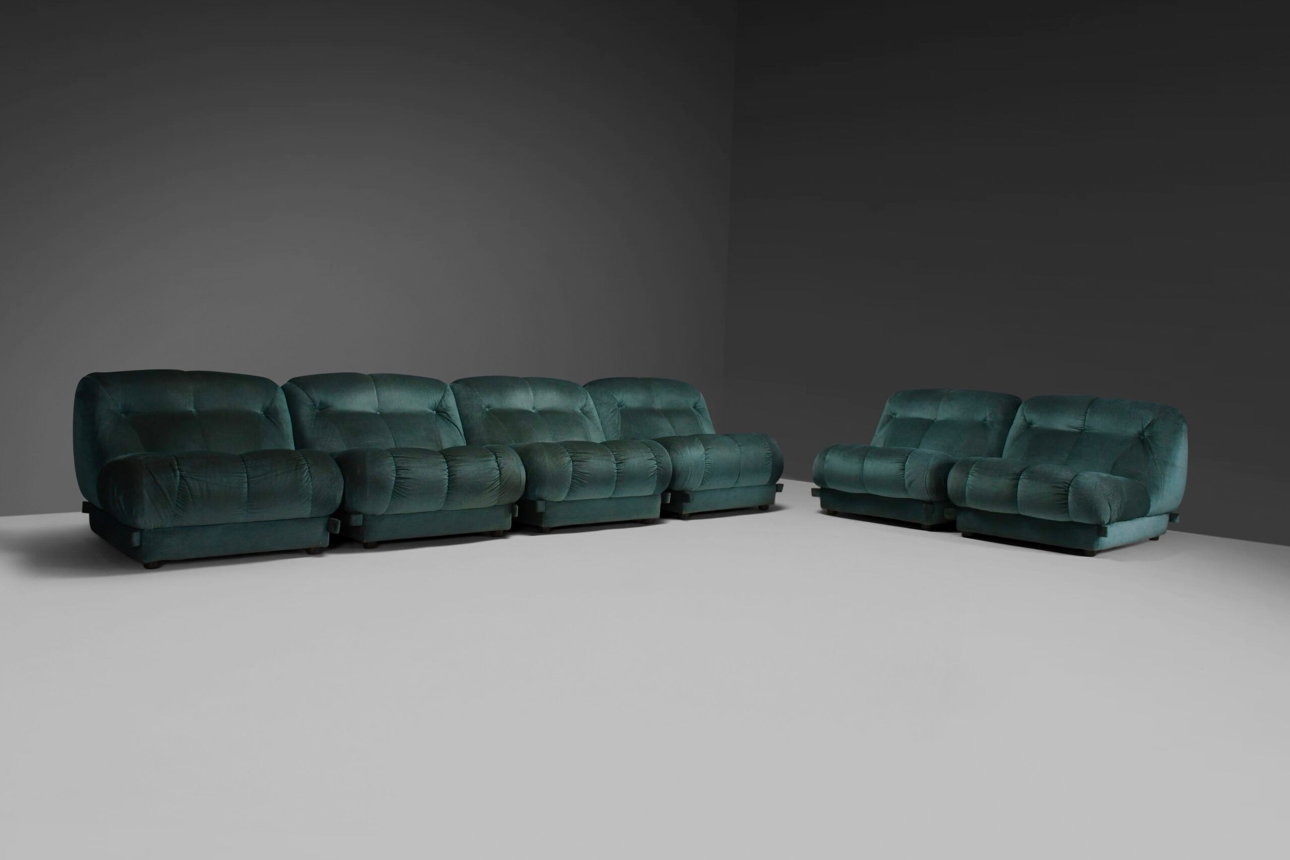 Large modular sectional 'Nuvolone' sofa by Rino Maturi, Italy 1960s